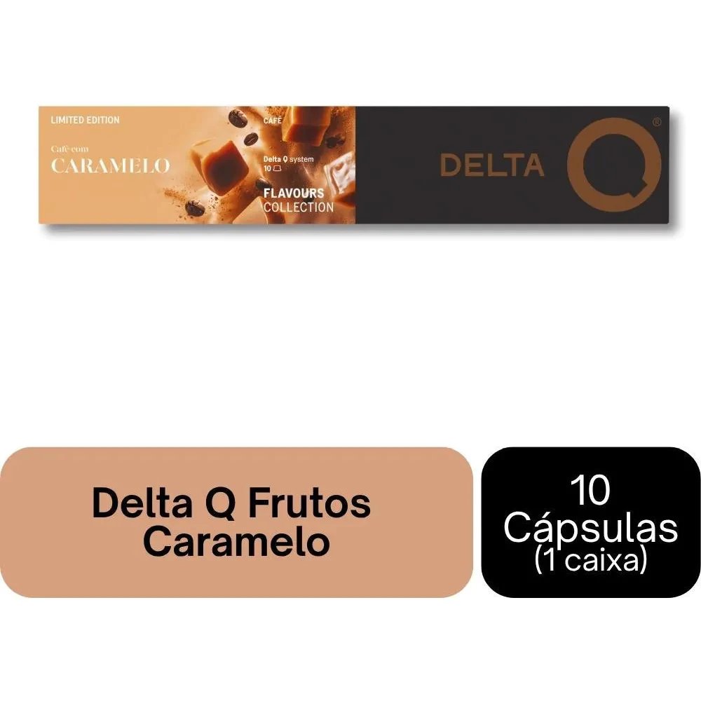 10 Cápsulas de Café Expresso DeltaQ Sabores
