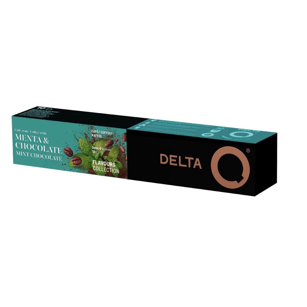 10 Cápsulas DeltaQ Menta e Chocolate Café Expresso