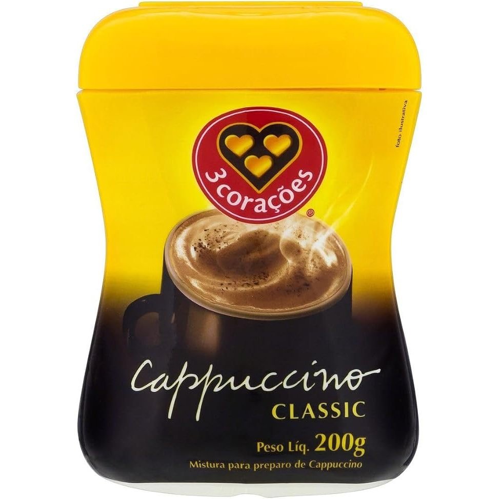 3 Corações Cappuccino 3Corações Classic - 200G