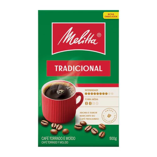Café Melitta Tradicional Vácuo 500g