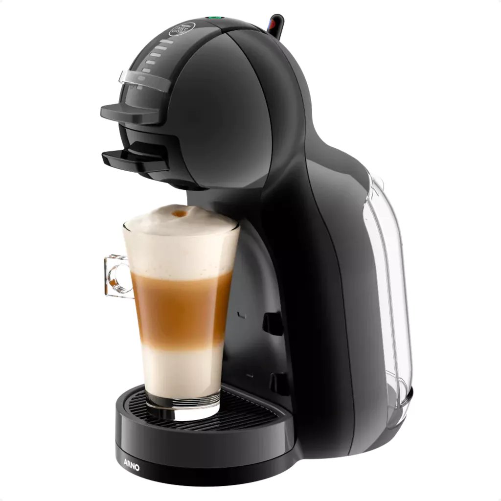Cafeteira Dolce Gusto Mini Me Preta 220V Arno para Cápsulas