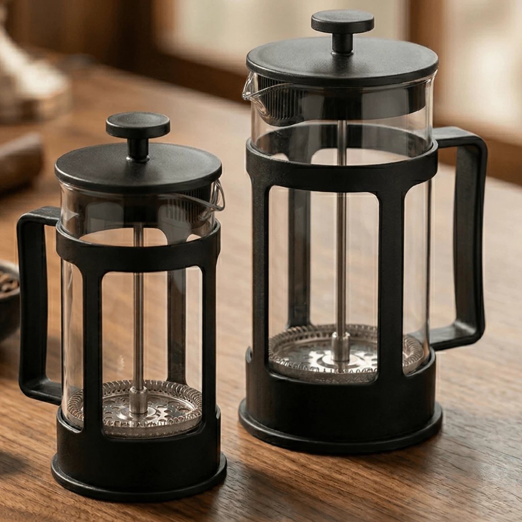 Cafeteira Prensa Francesa 600ml com Cremeira 350ml