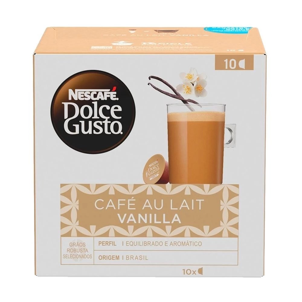 NESCAFÉ Dolce Gusto Au Lait Baunilha 110g 10 Cápsulas