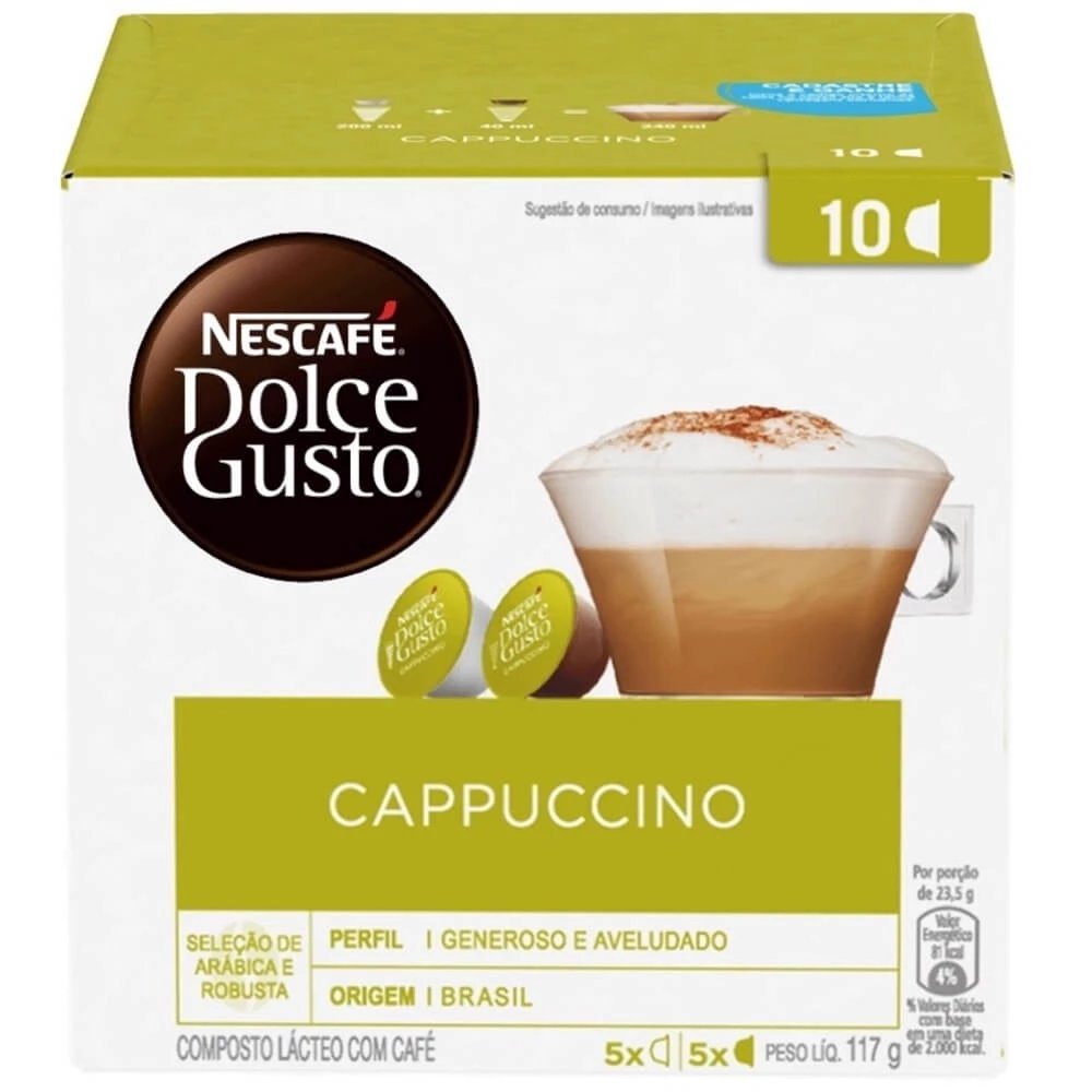 NESCAFÉ Dolce Gusto Cappuccino 117g 10 Cápsulas